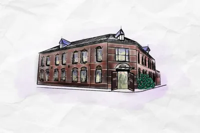 Tekening Theater Utrecht Boorstraat