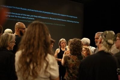 Theater college on Peace and war